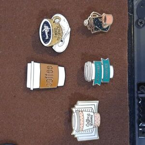 Coffee Lover Pins
